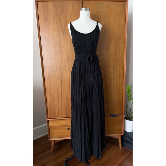 Madewell Sun Isle Maxi Dress in Black - Picture 2 of 6